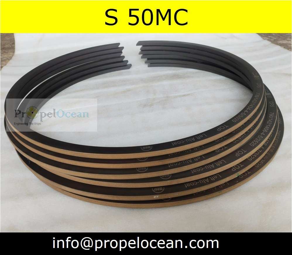 MAN B&W S 50MC-Piston Rings Available For Sale (2)