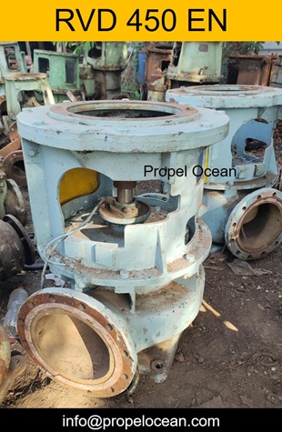 Heishin RVD 450EN Sea Water Pump and spares (10)