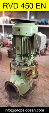 Heishin RVD 450EN Sea Water Pump and spares (7)