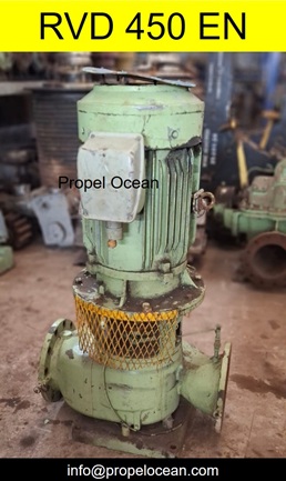 Heishin RVD 450EN Sea Water Pump and spares (8)